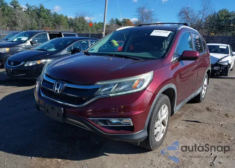 2015 Honda Cr-V Ex-L из США, поврежденный, VIN 2HKRM4H72FH632515